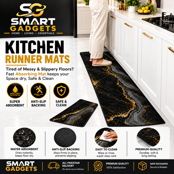 Anti Slip Runner & Mat Set
